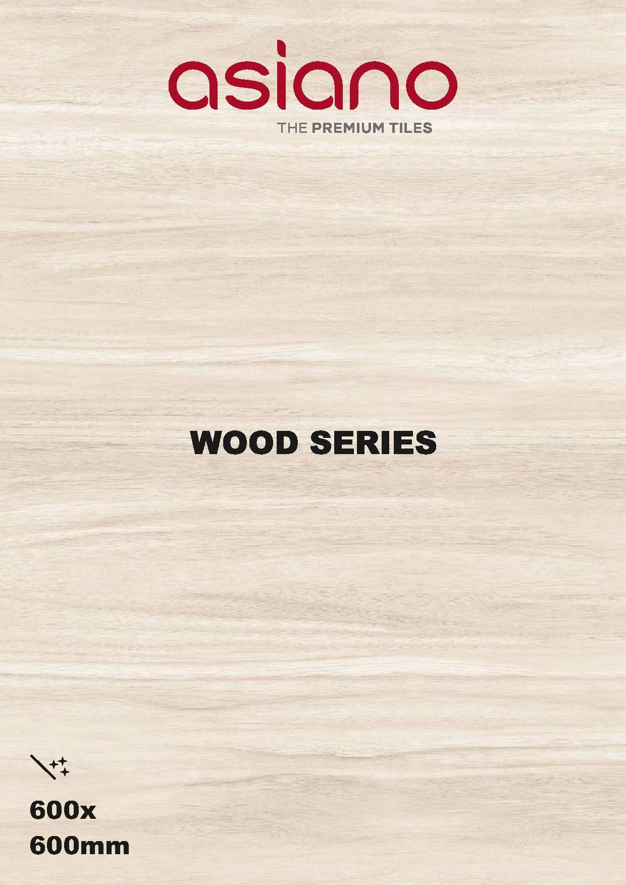 WOOD MATT FINISH 600X600MM ASIANO