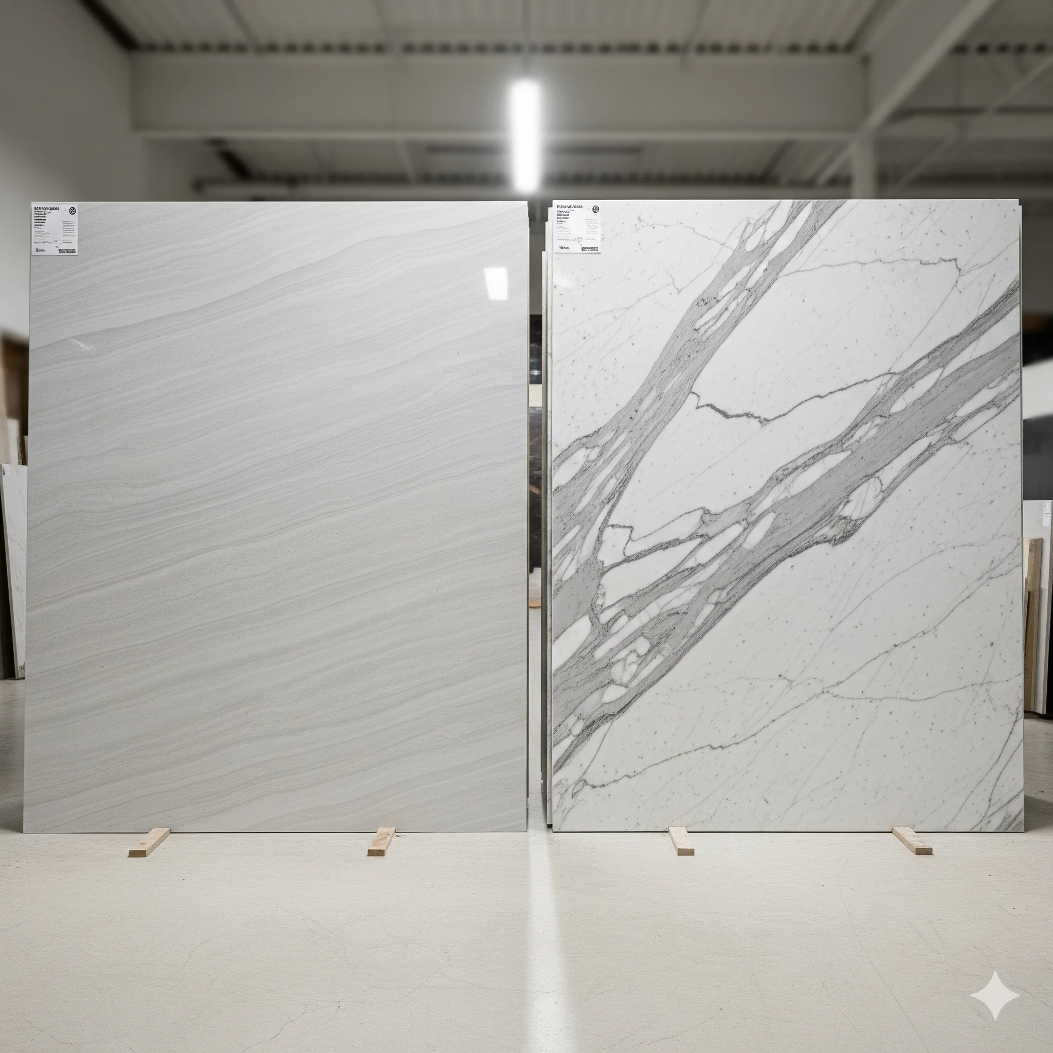 How to Choose Between Slab Porcelain and Marble