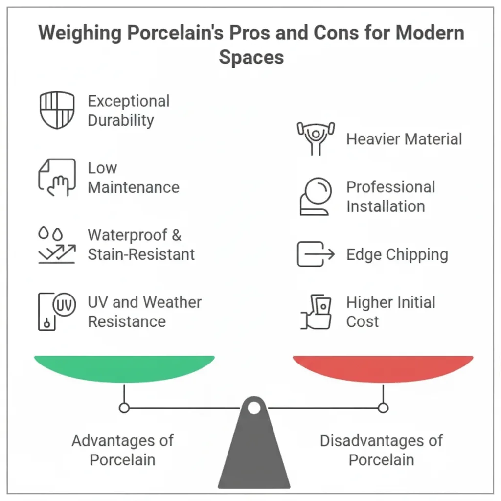 Porcelain Tabletop: The Modern, Durable Performer