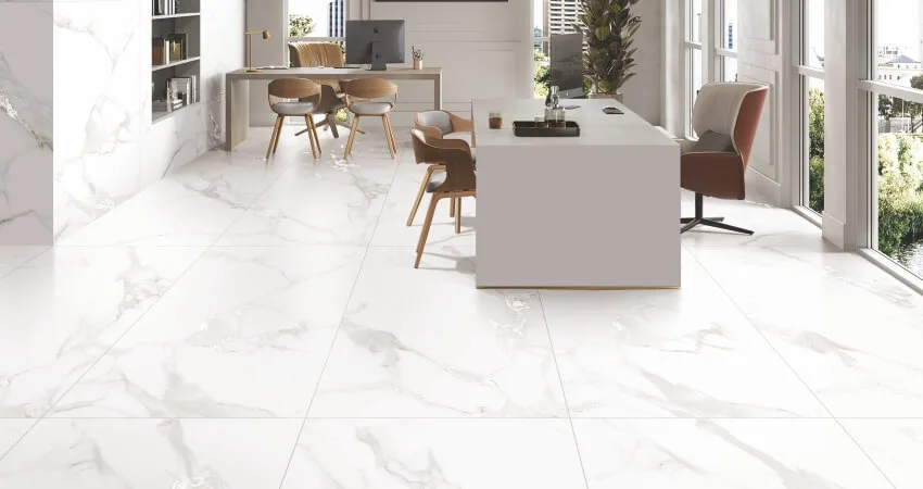 Large-Format Tile Surfaces