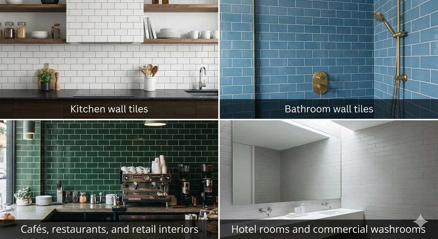 Applications of Subway Tiles