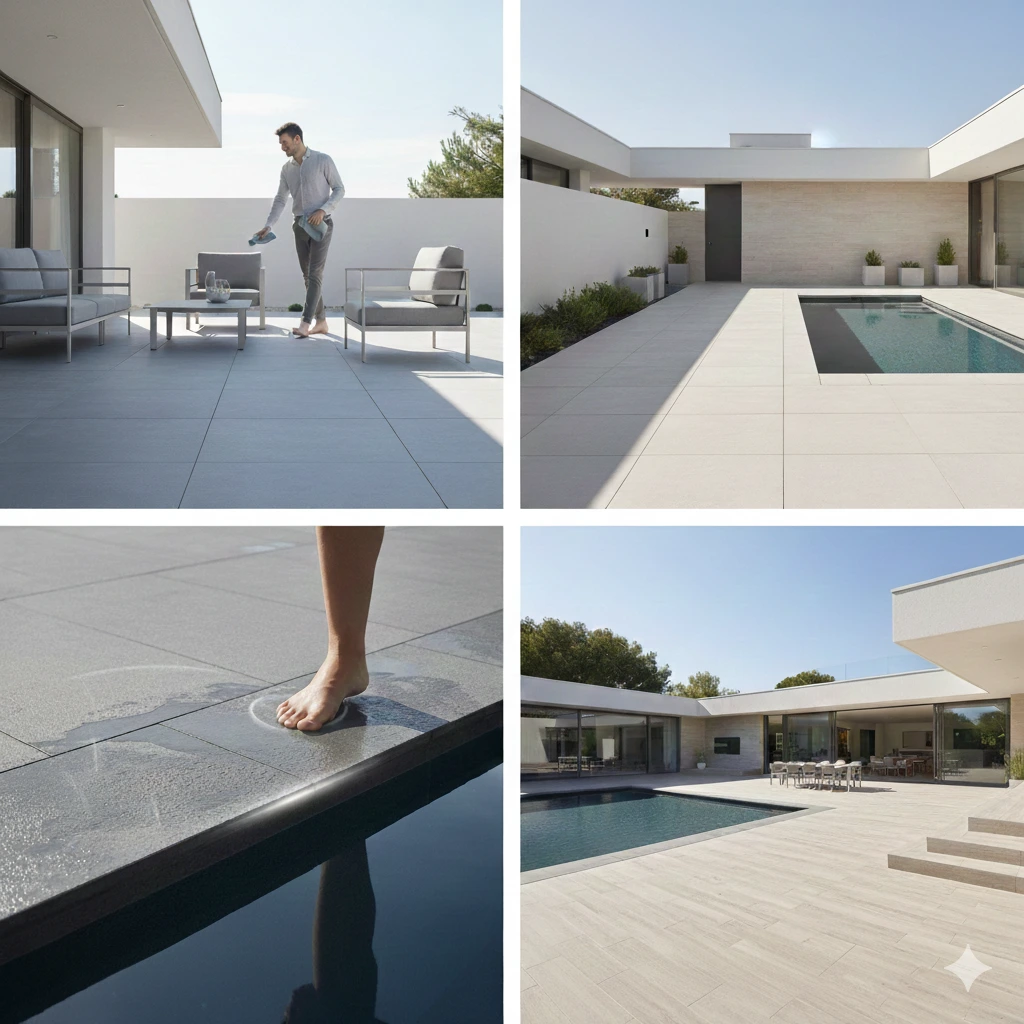 When to Choose Porcelain Paving