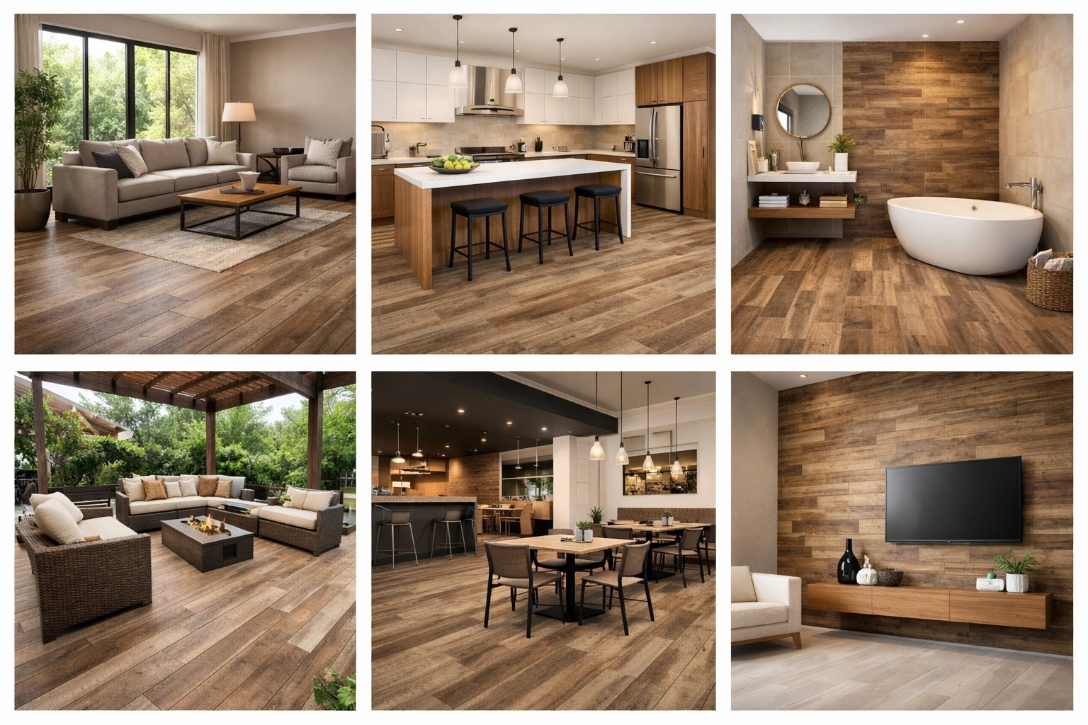 Where to Use Wood Plank Tile