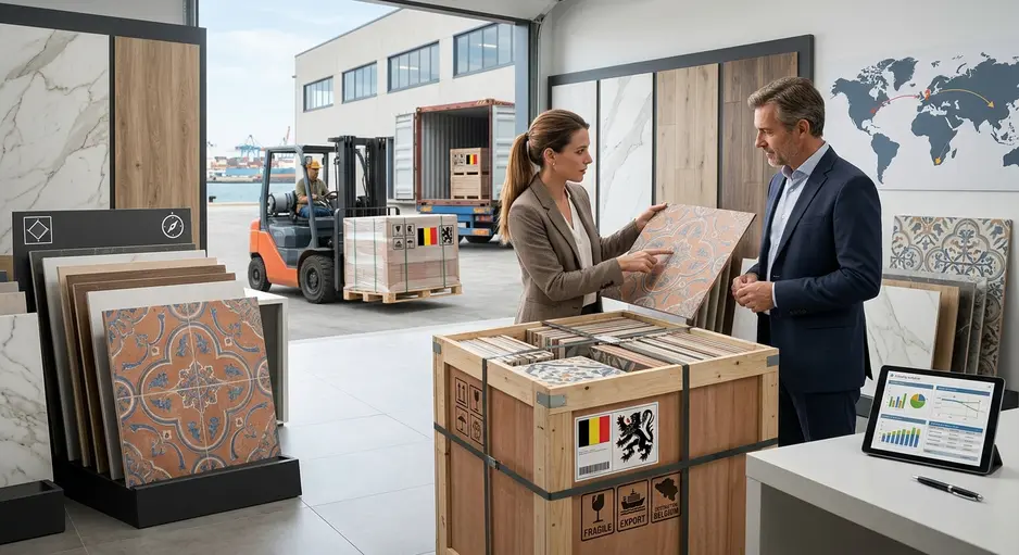 Ceramic Tile Exporter to Belgium: A Complete Guide