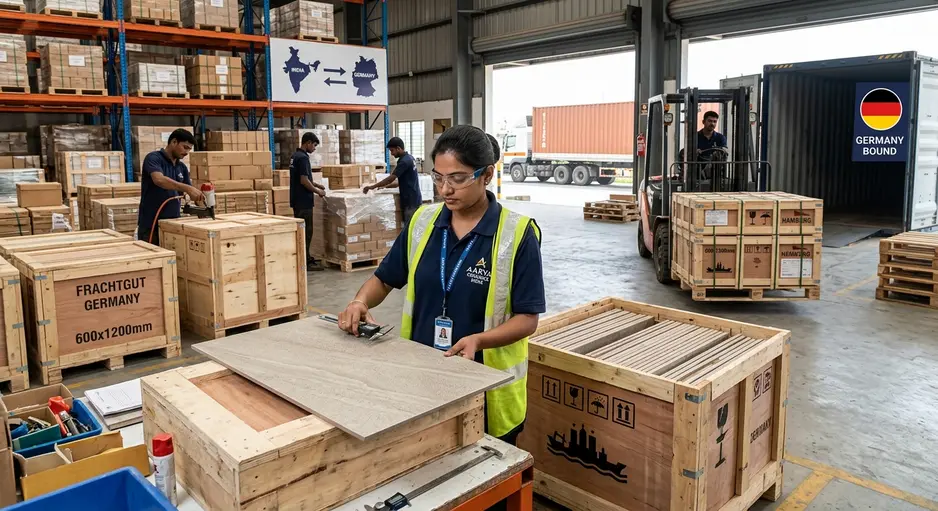 Porcelain & Ceramic Tiles Exporter from India to Germany