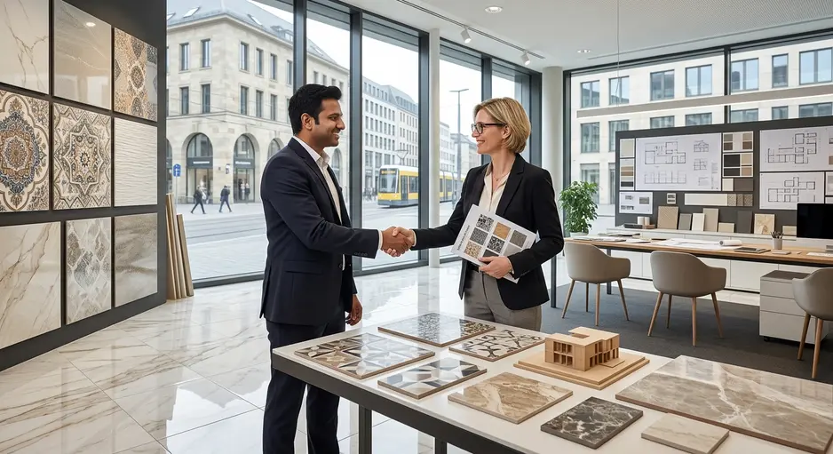 Porcelain & Ceramic Tiles Exporter from India to Germany