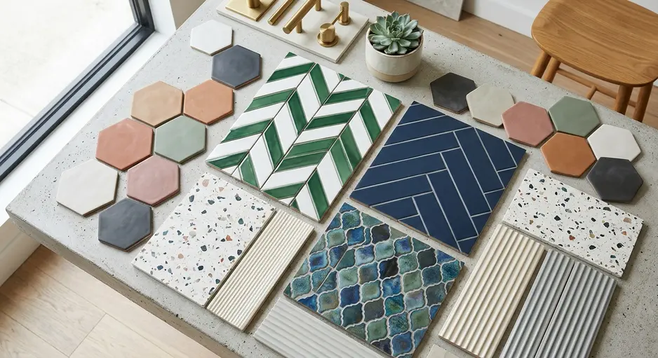 Trending Tile Colors and Patterns for Modern Design